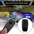 Black TPU Car Key Case for Mercedes Benz E Class (2017–2017) 3 Buttons