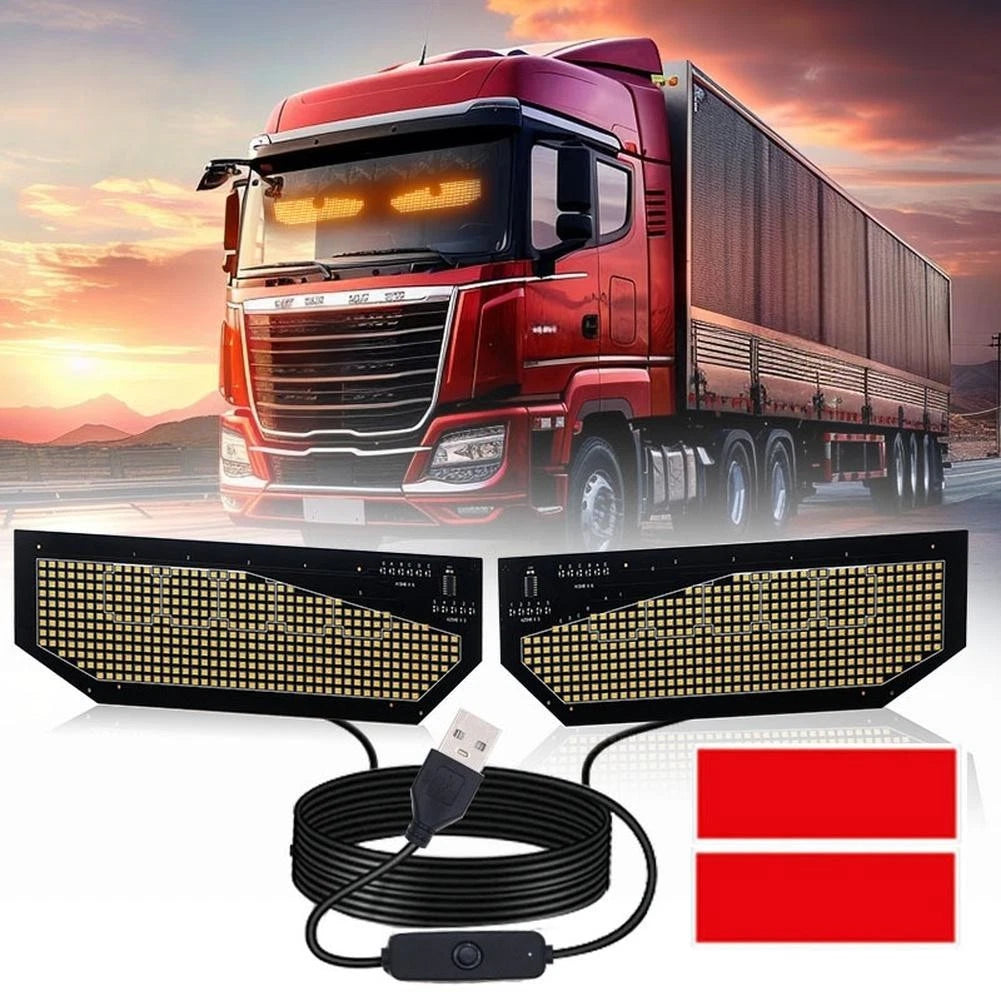 Dynamic LED Devil Eye Car Decoration Light with USB Power for Autos