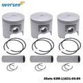 Top-End Kit 1100 for Yamaha Wave-Venture Wave-Raider (1993–1996) 63M-11631-00-89 63M-W0001-0