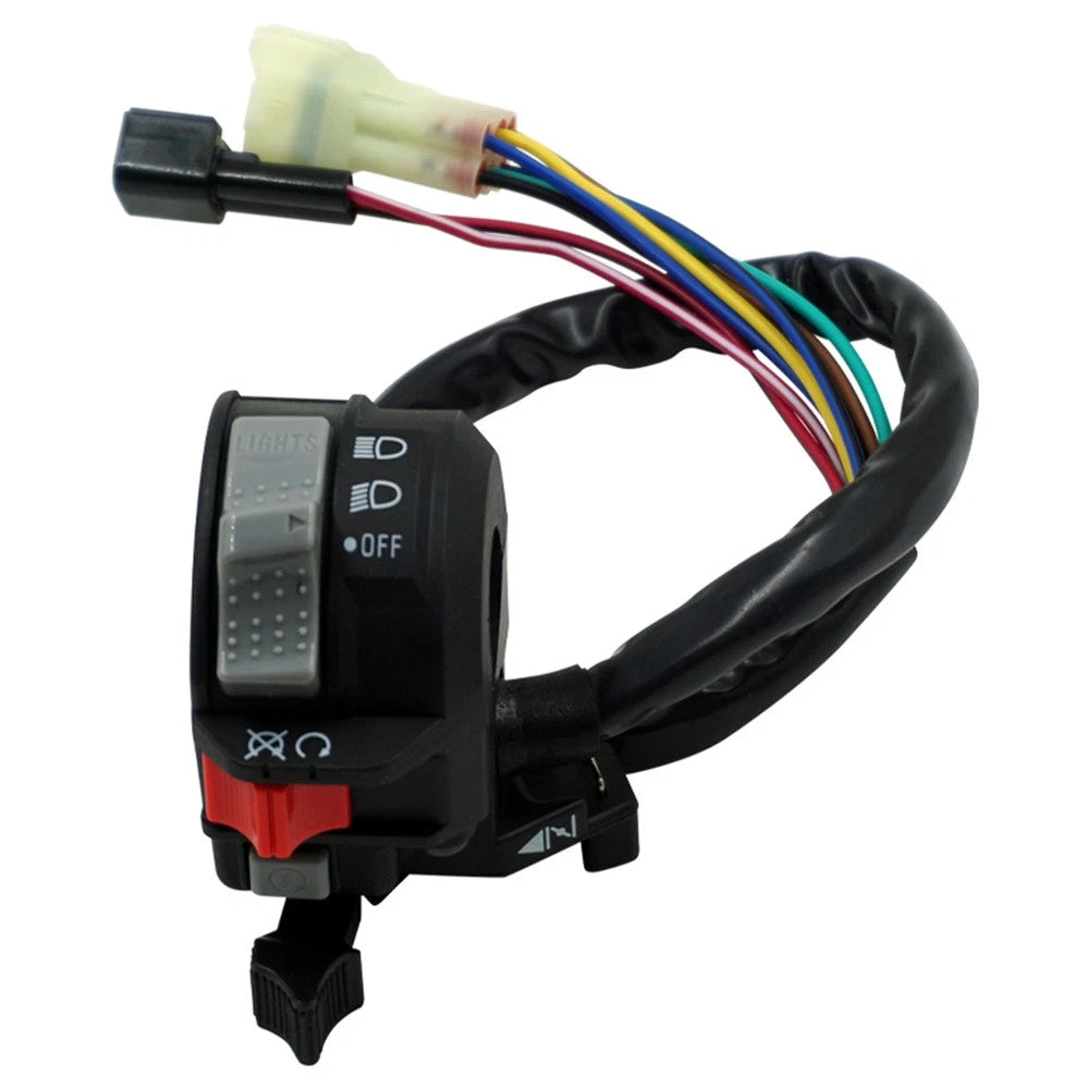 Handlebar Switch Engine Start Run Off Headlight Hi/Lo For Yamaha Raptor 350 660R