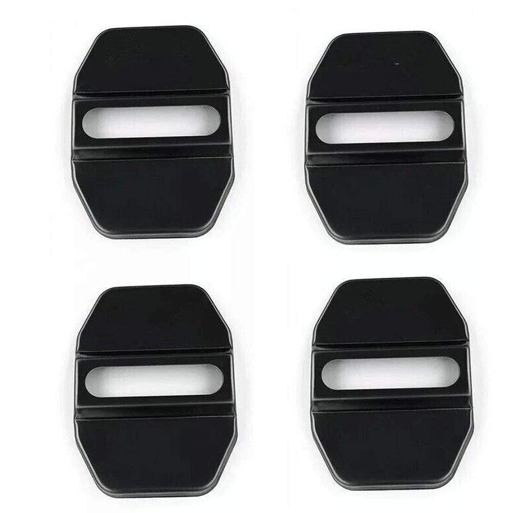4PcsSet Stainless Steel Door Lock Protector Cover for RAM 1500 2500