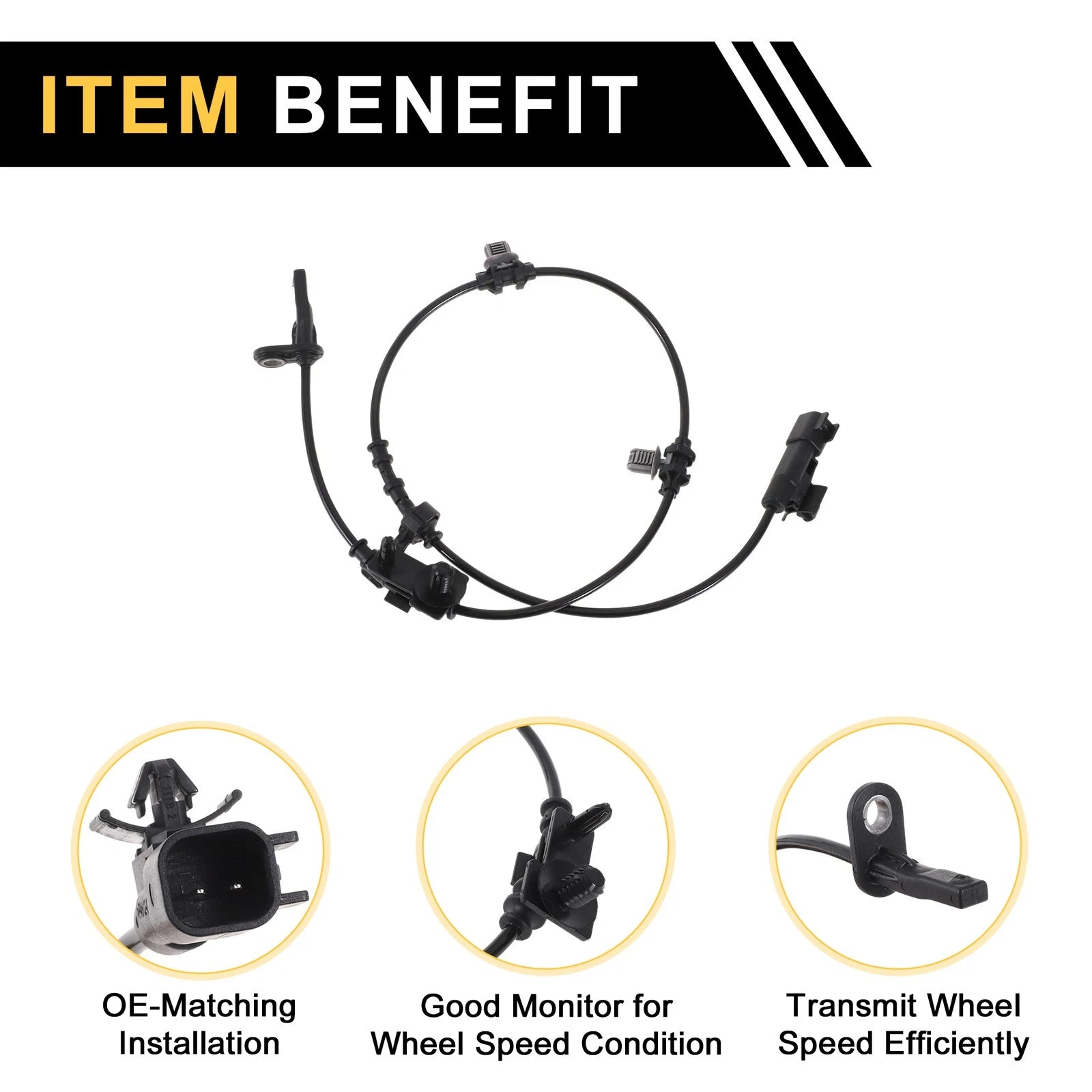 ABS Wheel Speed Sensor No. 22995267 for Cadillac XT5 (2016–2020)