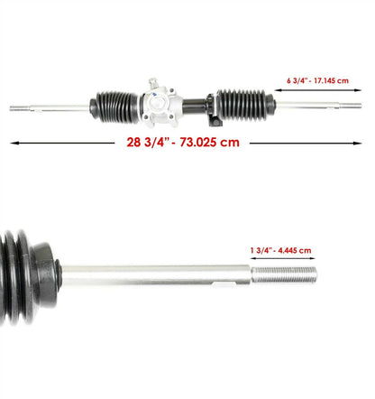 Steering Gear Box Rack and Pinion with Tie Rod Ends for Polaris RZR 900 (2022–2025)