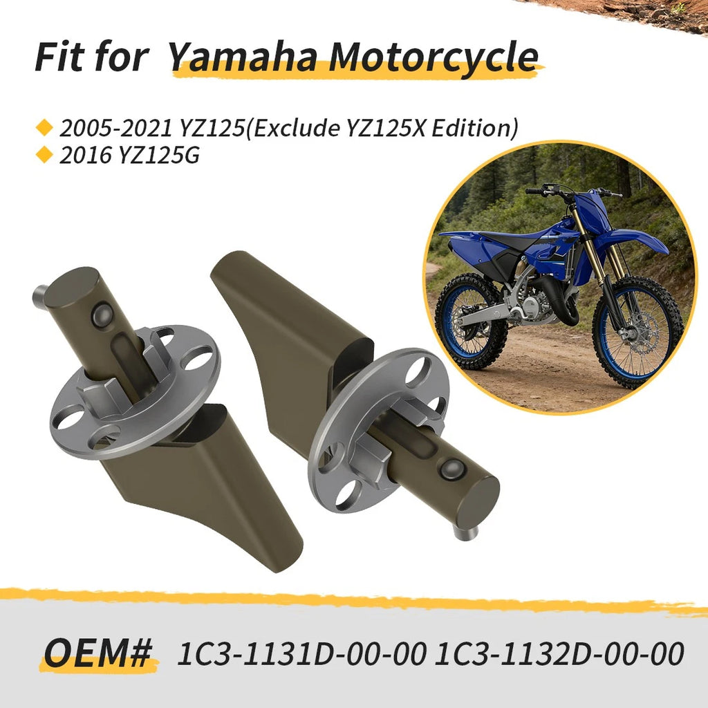Valve Assembly for Yamaha YZ125 (2005–2021) 1C3-1132D-01-00, 1C3-1131D-01-00