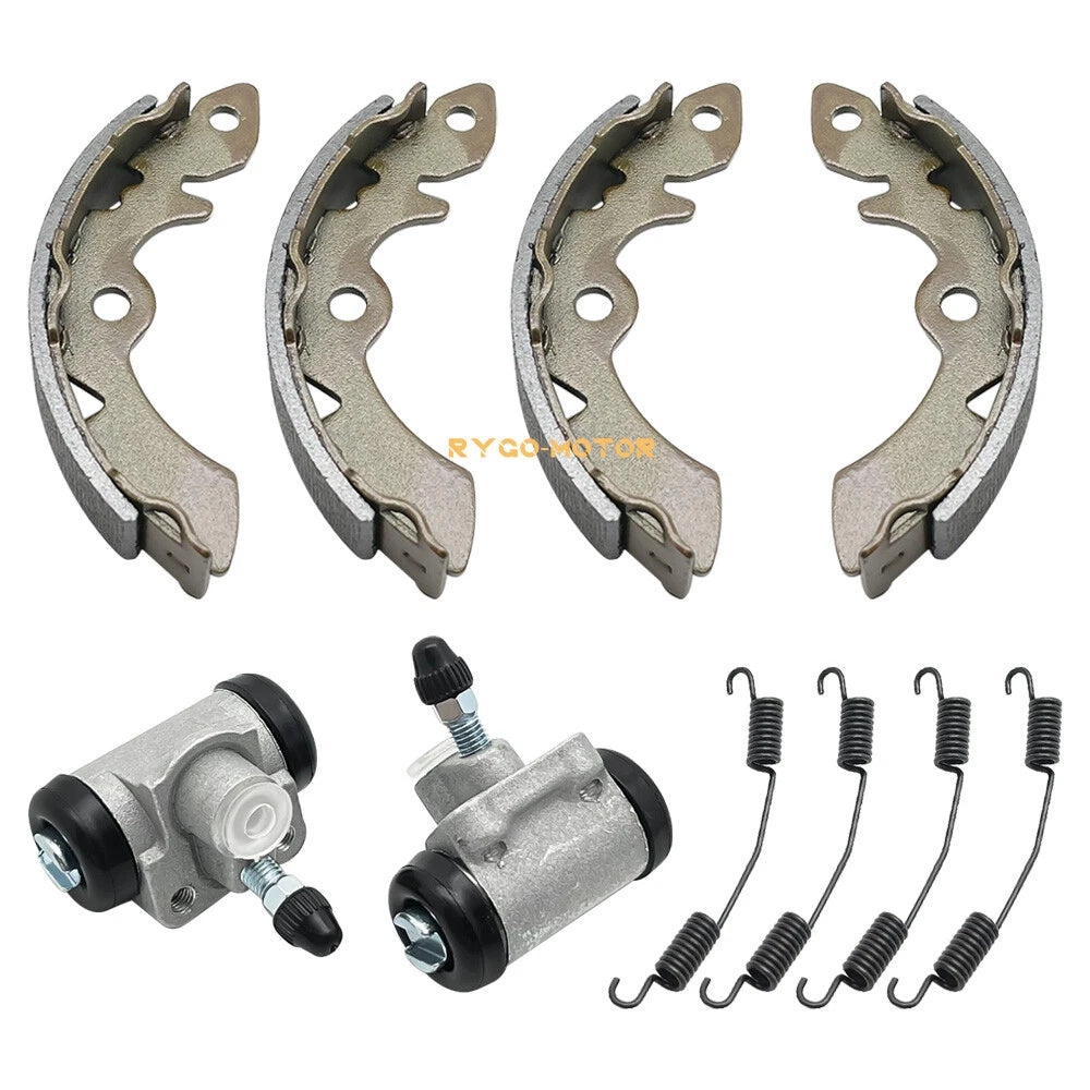 Front Brake Wheel Cylinders w/Shoes for Suzuki LT230 LT250 (1985–1998)