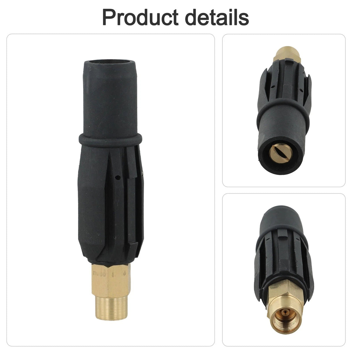 Heavy Duty Foam Nozzles for High Pressure Equipment