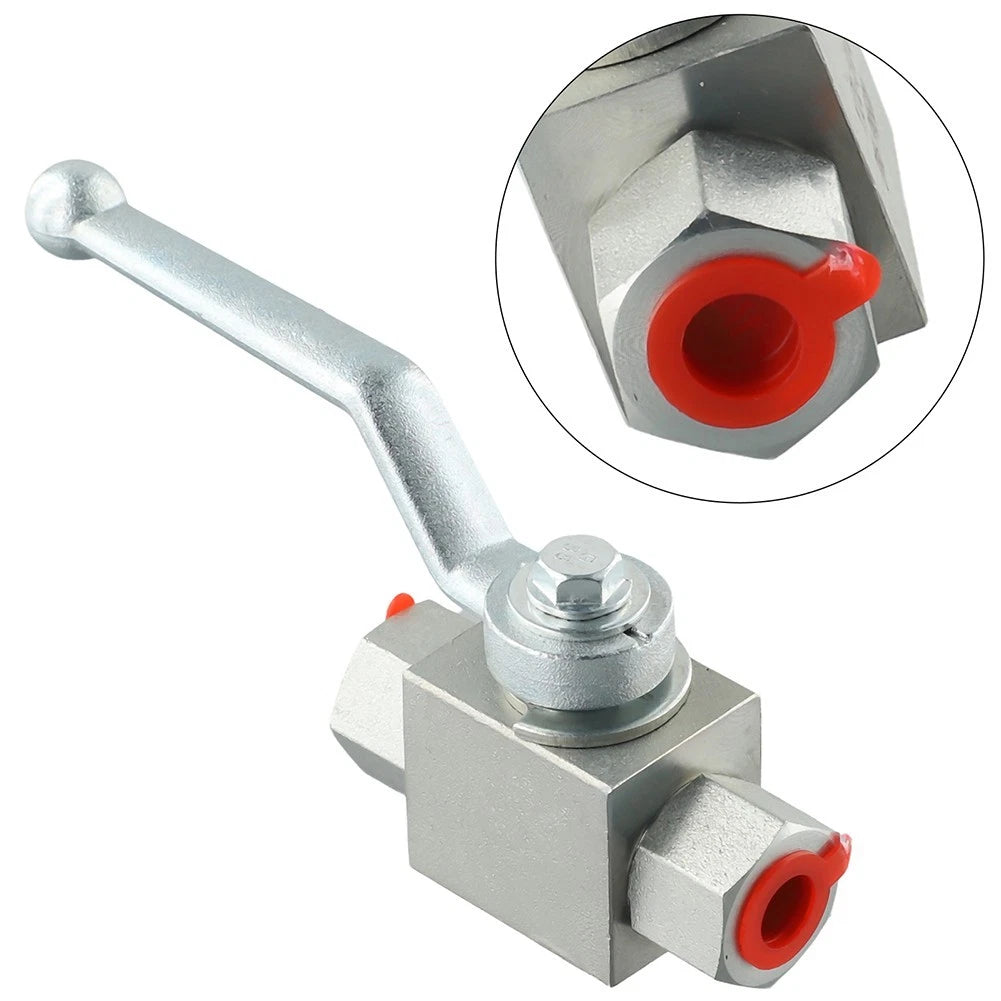 Sturdy Hydraulic Ball Valve for Various Applications (7250 PSI)