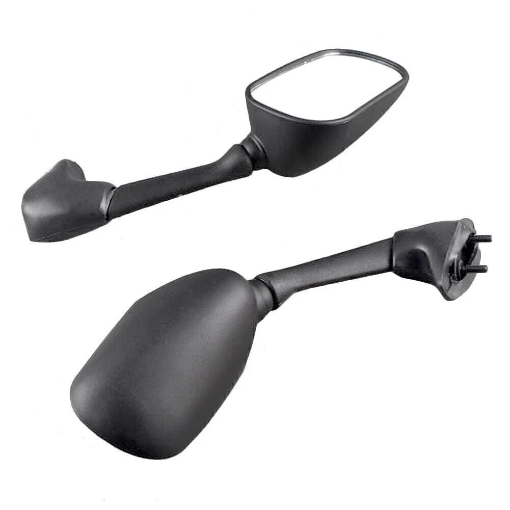 Pair Oval Rear View Mirrors for Yamaha YZF R6 (2001–2003)