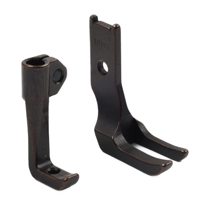 Double Toe Toothed Bottom Walking Feet for JUKI LU-562 LU-563 CONSEW 206RB+