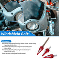 Windshield Bolts for Harley Davidson Touring Street Glide (2014–2023)