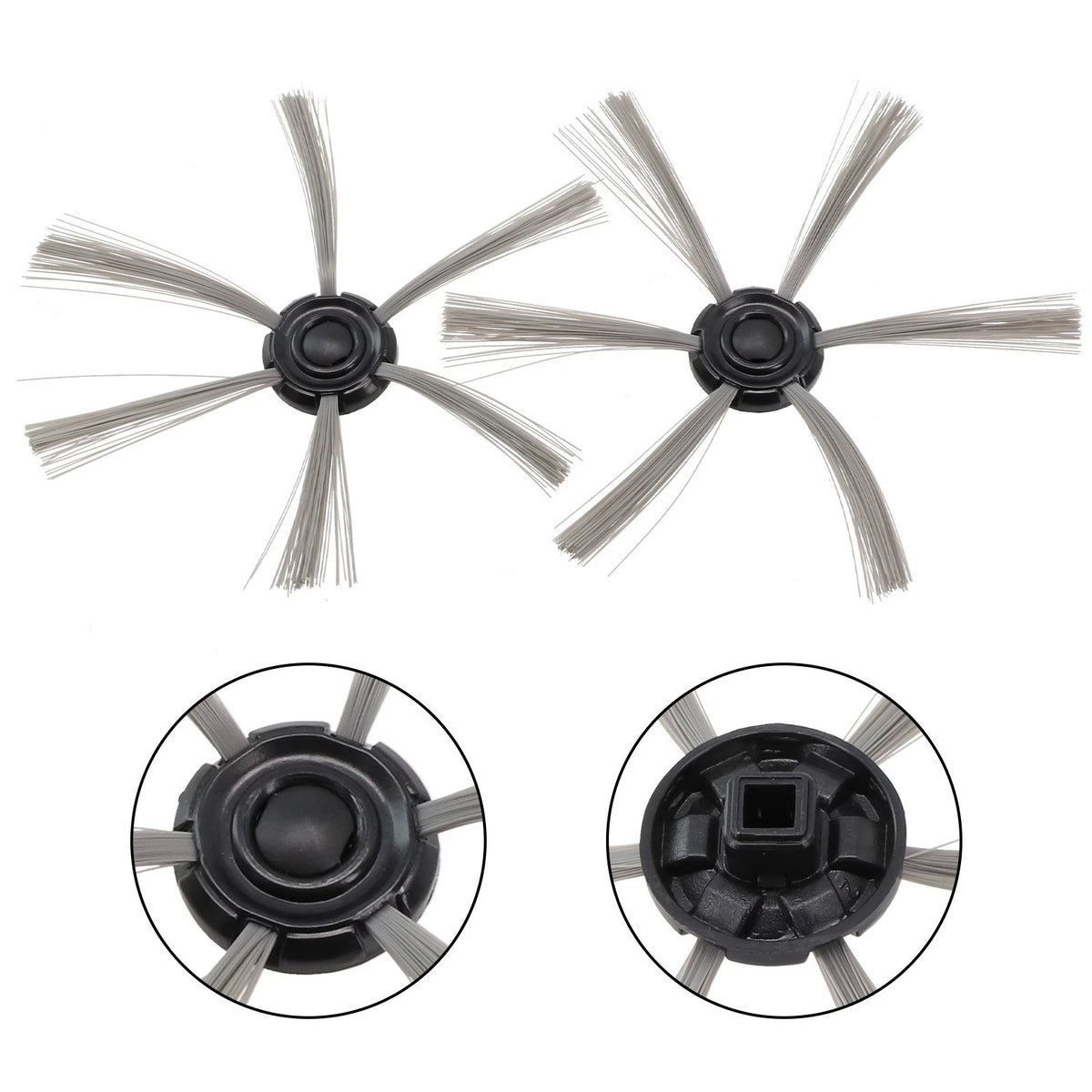 2pcs Side Brushes for Isweep S320 (Replacement Accessories)