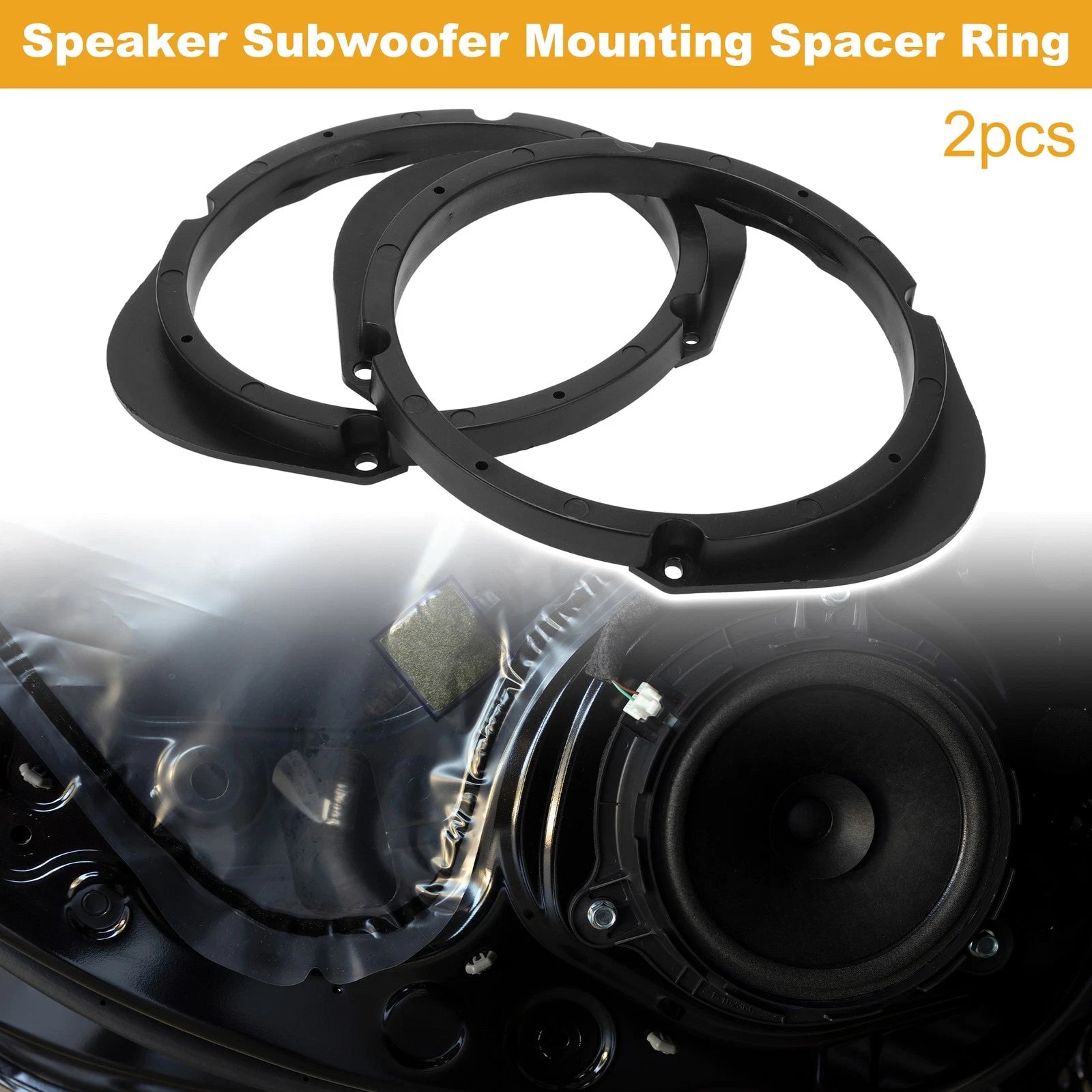 Tweeter Speaker Spacer Adapter for Mazda 8 (2011–2015) 2 Pcs