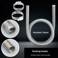 304 Stainless Steel Double Layer Tailpipe 24mm 200cm for Eberspacher Heater
