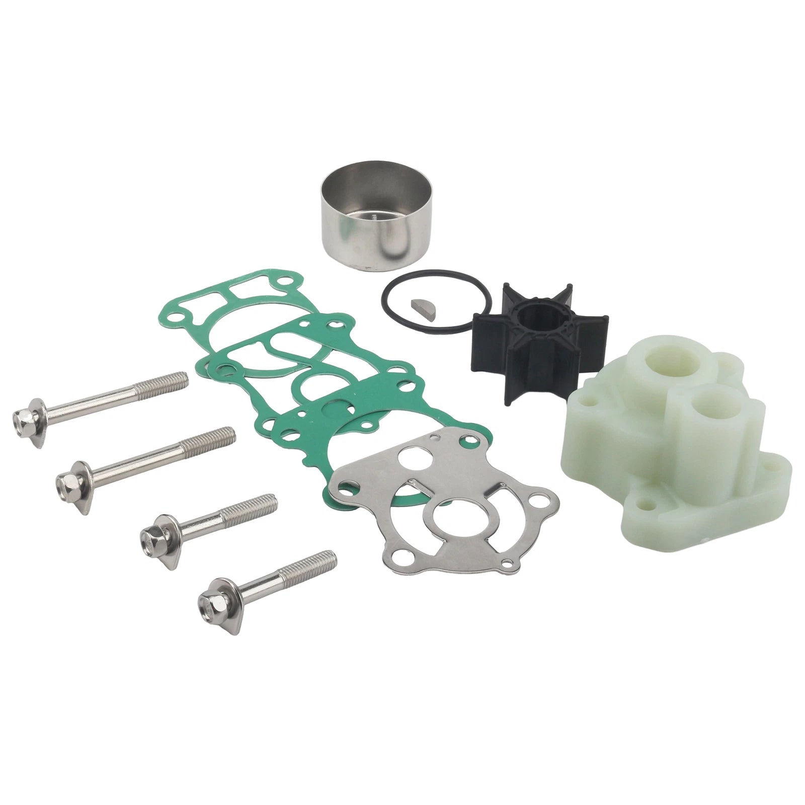 Water Pump Impeller Repair Kit for Yamaha Outboard (692-W0078-01, 692-W0078-02)