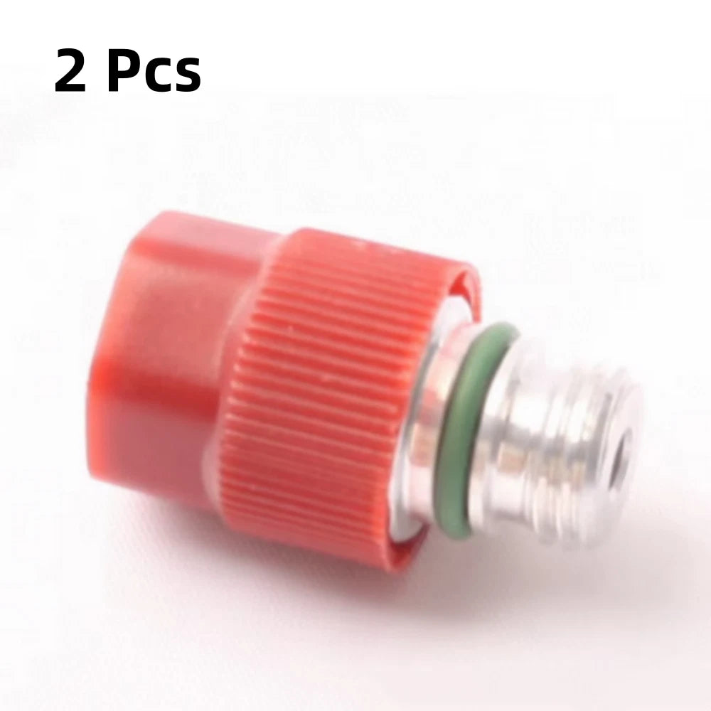 2X A/C Hose High Pressure Nozzle Valve for Buick Dodge Chevrolet