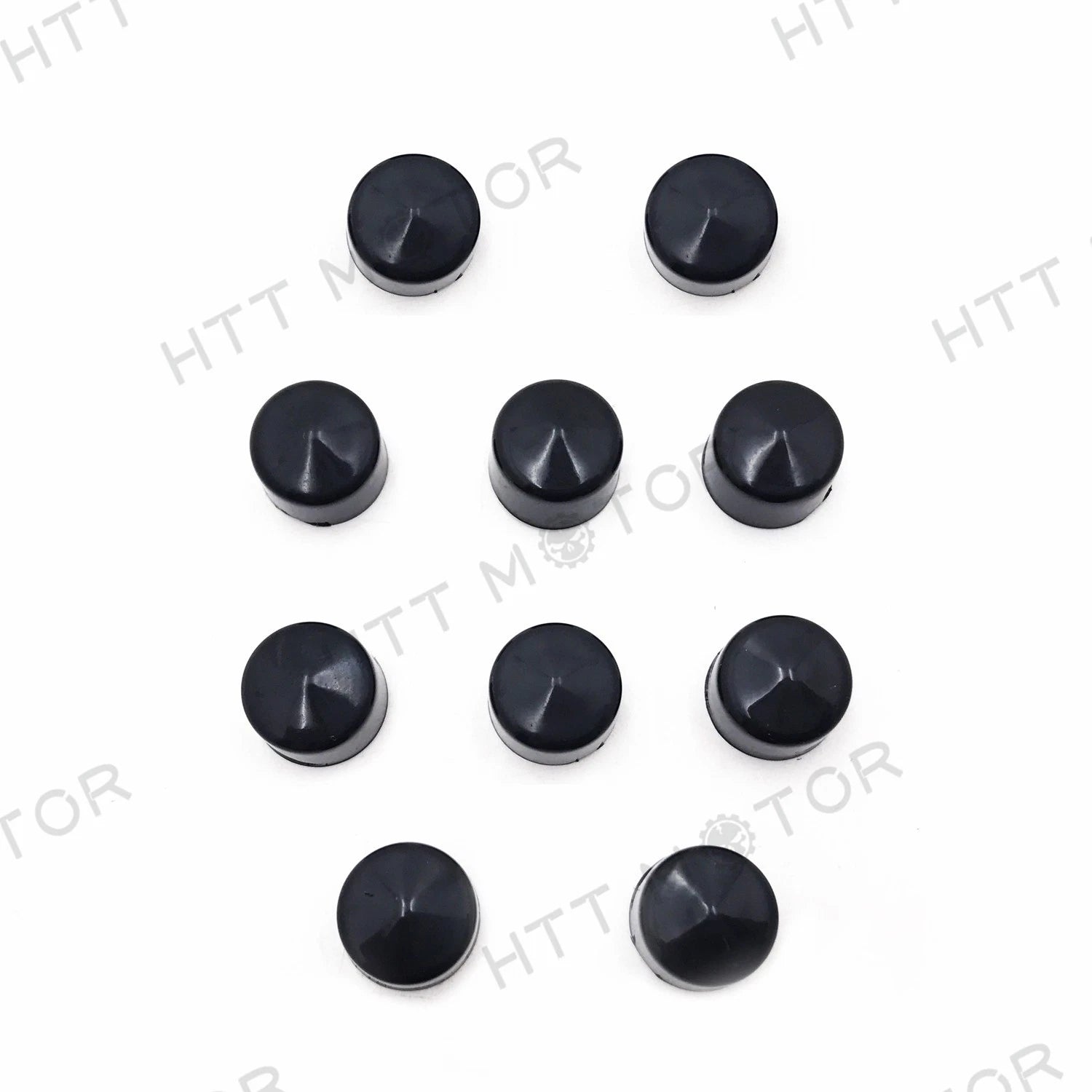 10 Piece Allen Socket Bolt Cap Dress Kit for Harley (Fits )