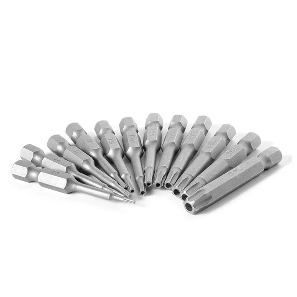 12-in-1 Magnetic Tamper Security Drill Bit Set for
