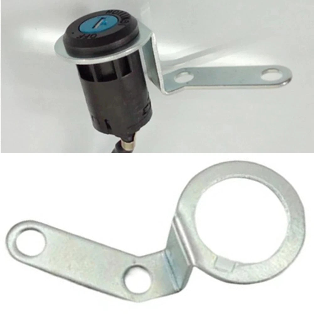 Motorcycle Switch Key Mount Holder for ATV Dirt Bike (Metal Construction)