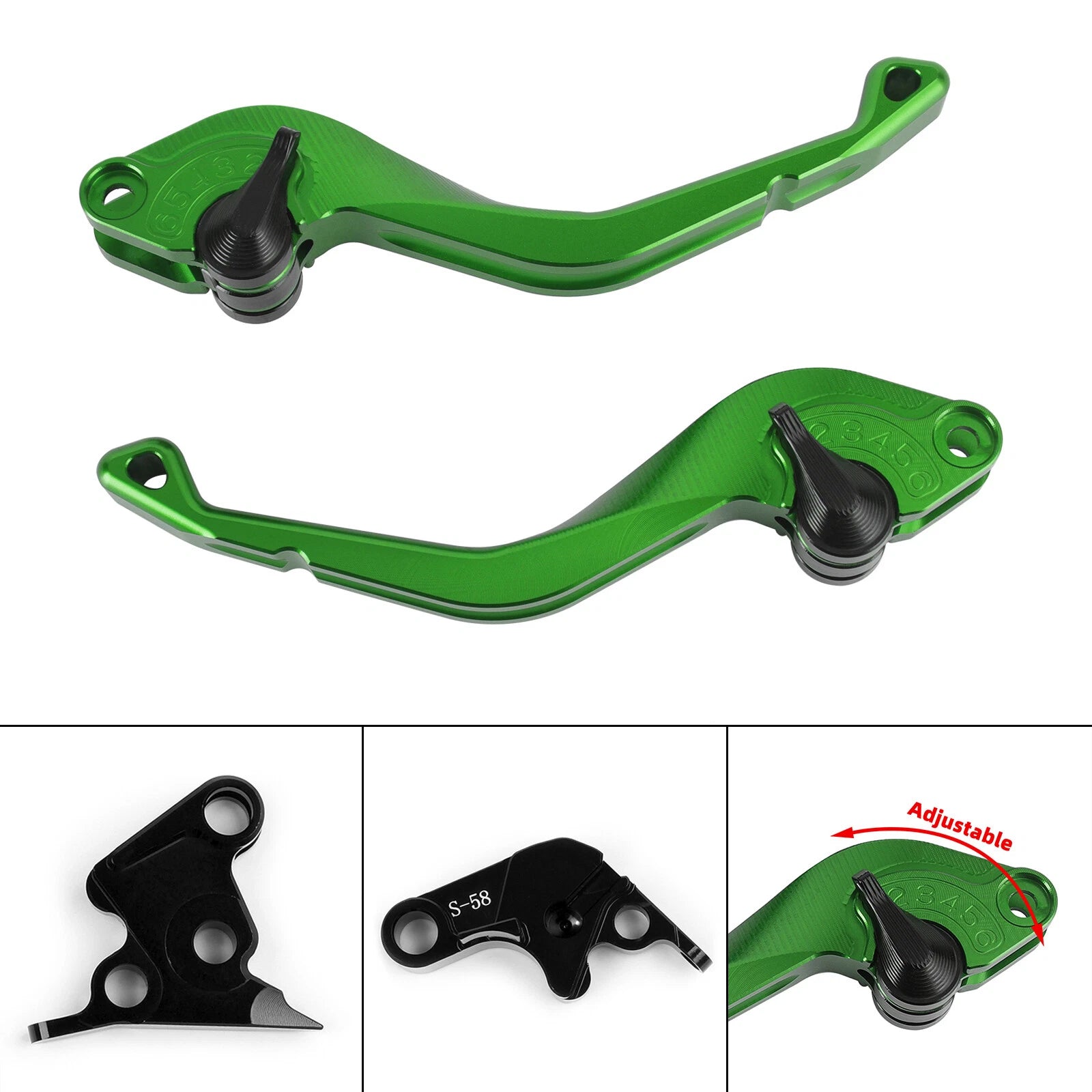 CNC Short Clutch Brake Lever for Aprilia Tuono V4R/Factory (2011–2016) T9