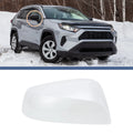 Right Side Mirror Cover Cap Replacement White for Toyota RAV4 (2013–2018)