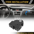 HVAC Heater Blend Air Door Actuator Replacement for Chevrolet Blazer (1992–1994)
