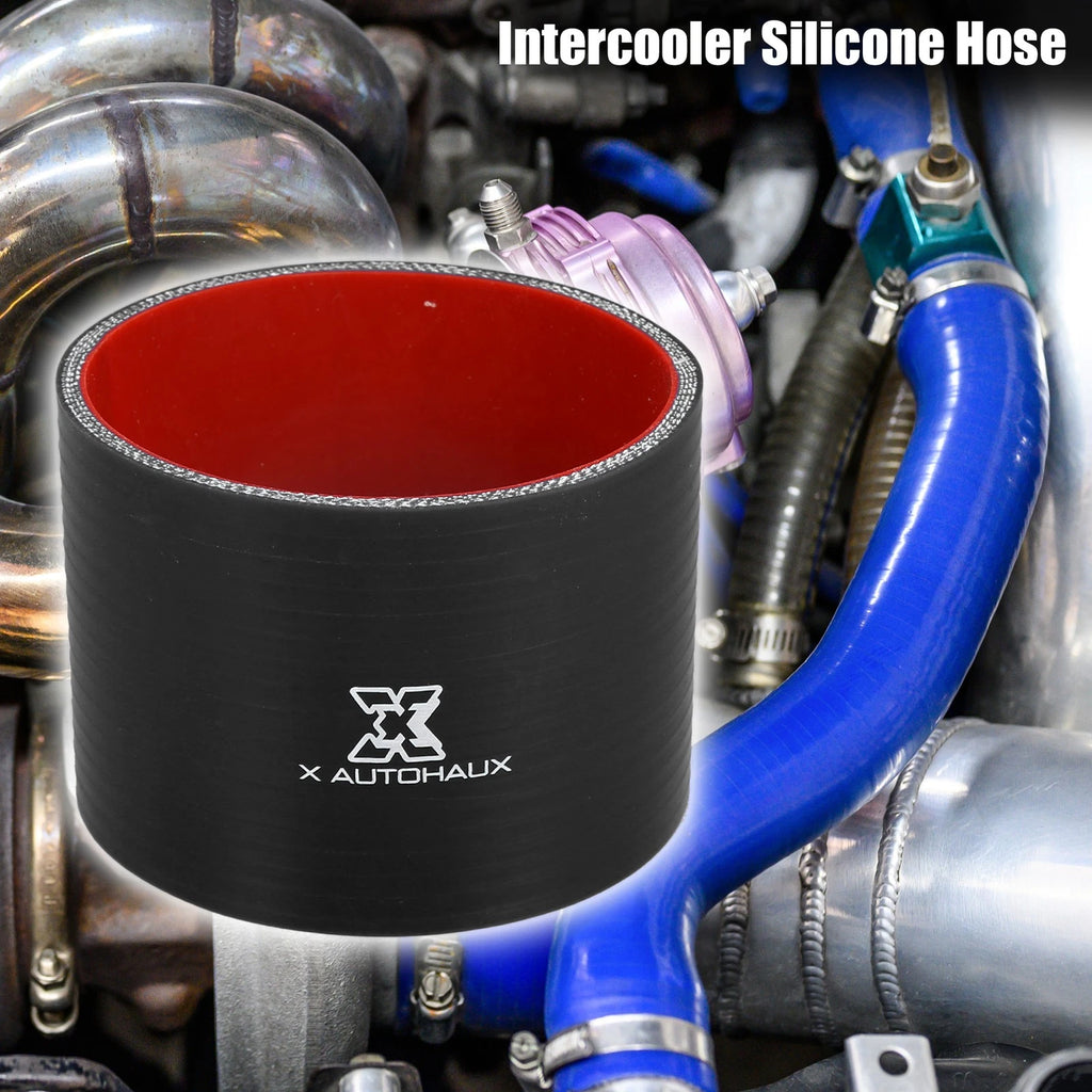 2X 4.02" ID Straight Silicone Reducer Hose for Intercooler