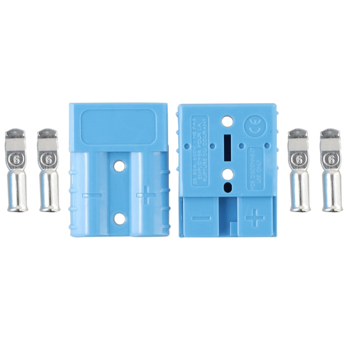 2X 50 AMP Power Connectors for 12V or 24V Use