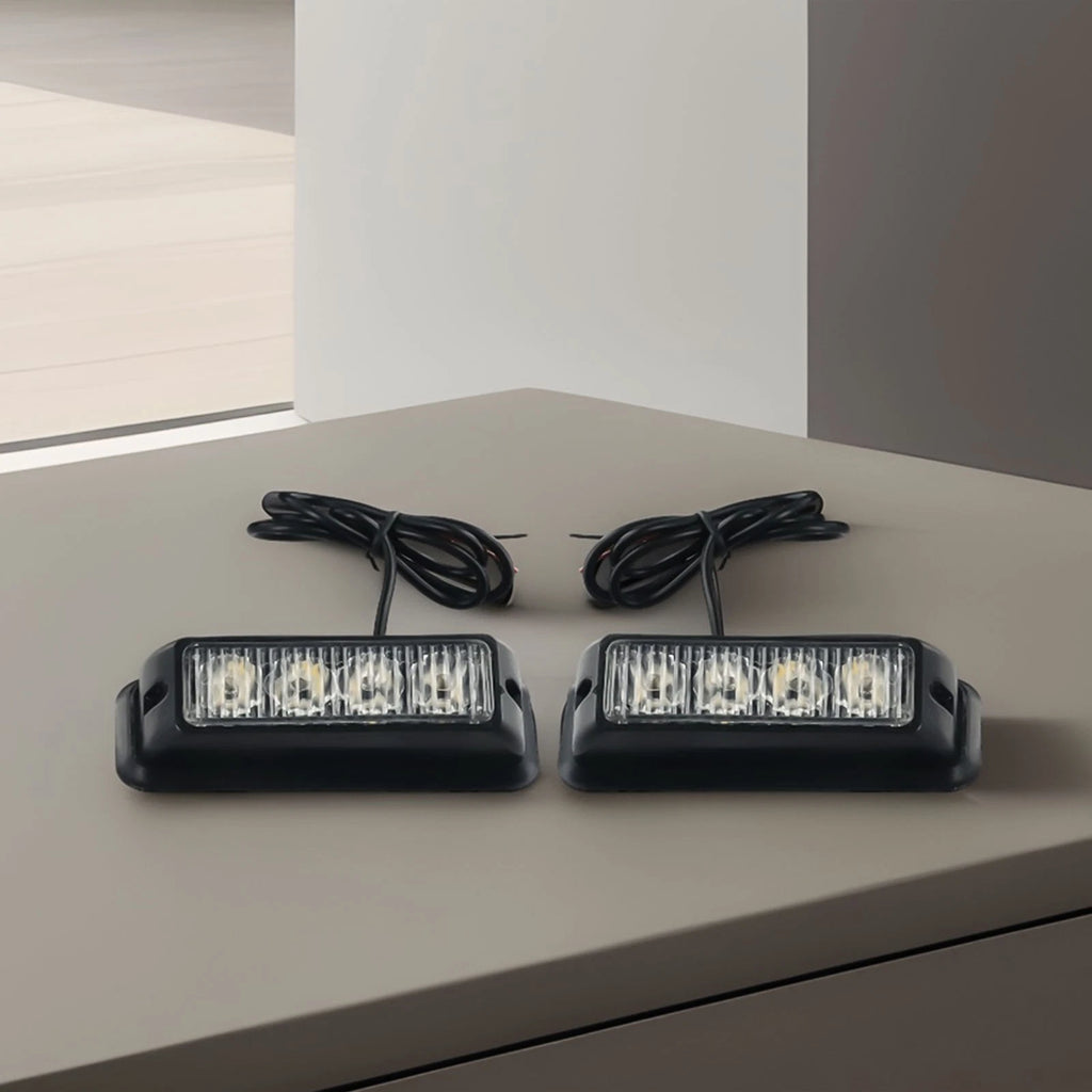 LED Strobe Flash Light for DC 12V Vehicles (Universal)