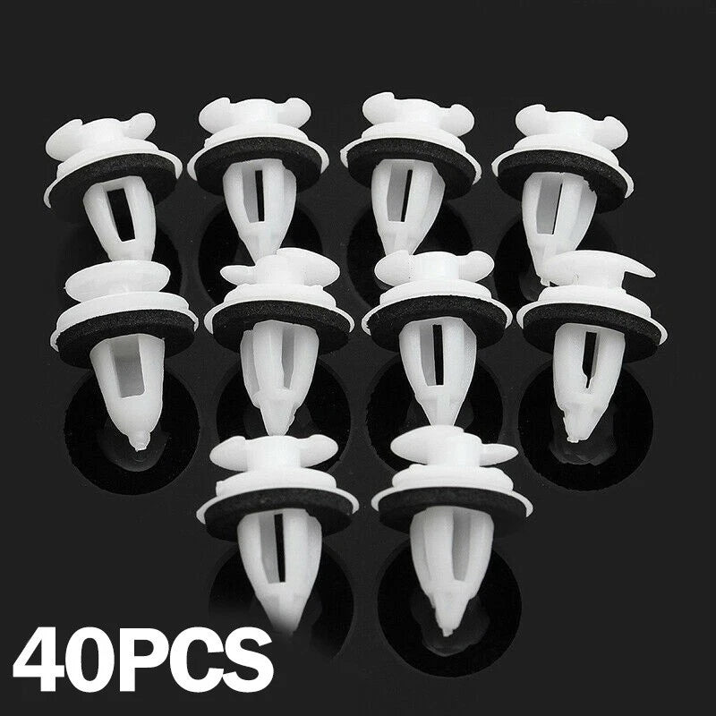 40pcs Door Panel Trim Clips for BE36-Z3 (7.5-8mm)