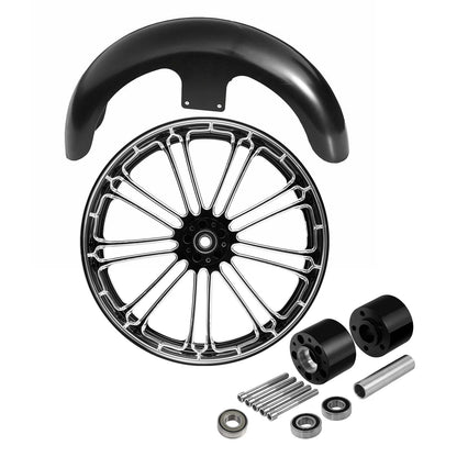 21" Front Wheel Rim for Harley Touring (2008–2025) - Dual Disc Hub, Fender