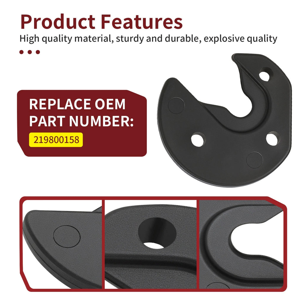 2 Console Assembly Housing Clips 219800158 for Can-Am Spyder RT SM5 SE5 (2010–2013)