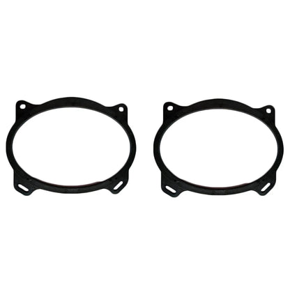 2Pcs Rear Deck Speaker Adapter Plate For Toyota Camry Corolla Solara Yaris 6"x9"