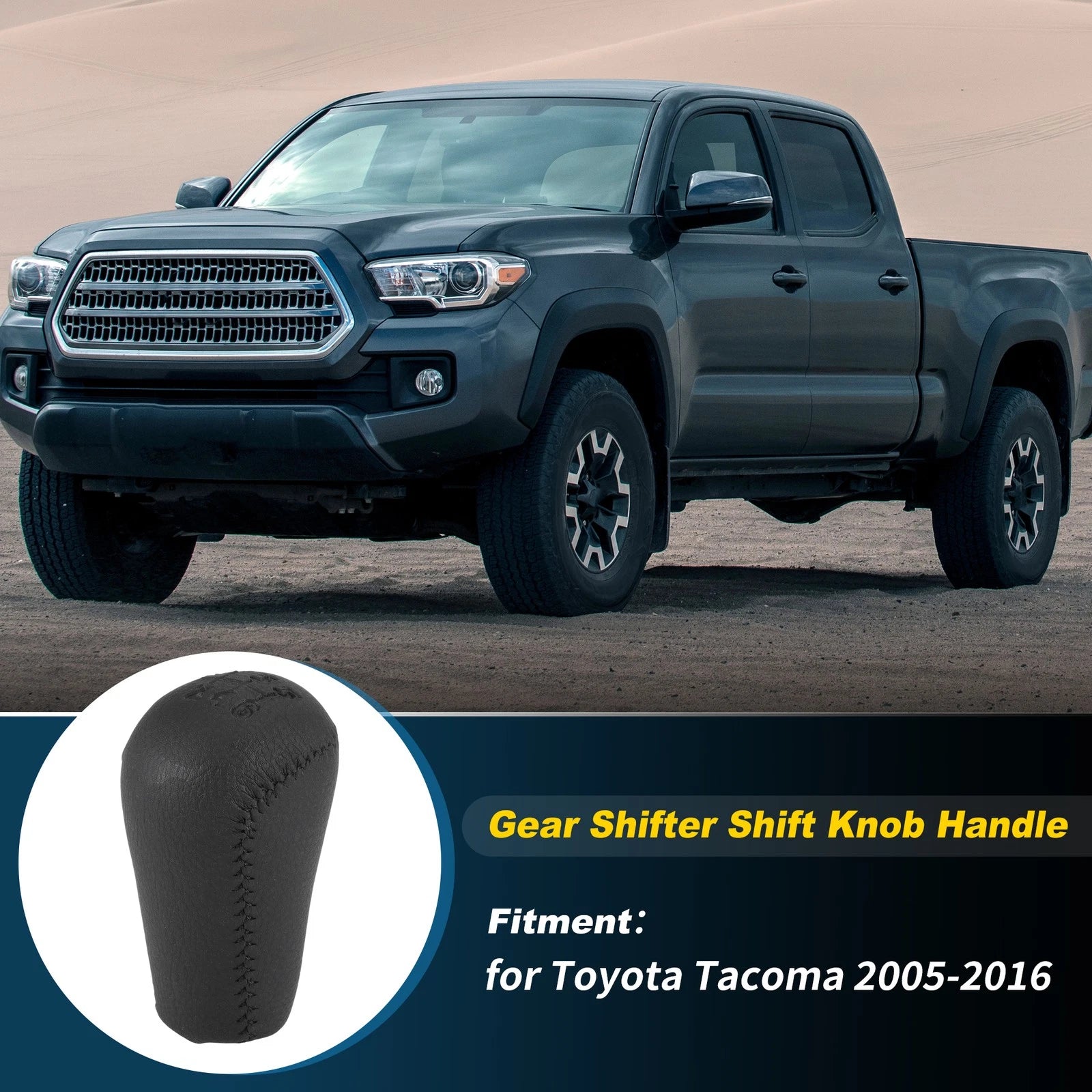 Gear Shift Knob Handle Lever Replacement for Toyota Tacoma (2005–2016)