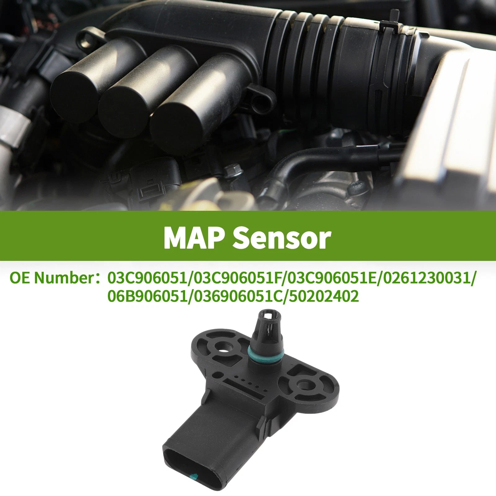 MAP Sensor No.03C906051 for VW Caddy (2004–2015)