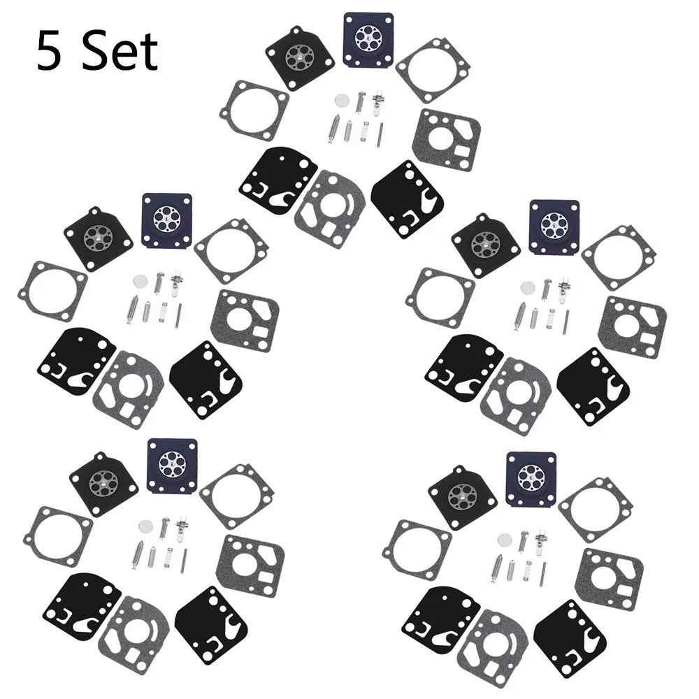 Set of 5 Carburetor Diaphragm Repair Kit for ZAMA C1U (RB-29, RB29)