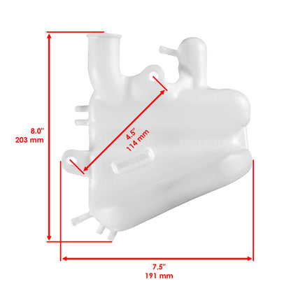Radiator Reserve Tank Coolant Reservoir for Honda TRX420FE Rancher 4x4 (2007–2013)