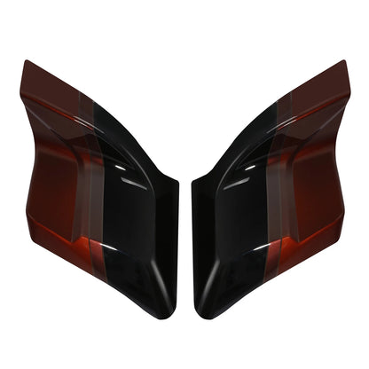 Stretched Side Cover for Touring (2014–2023) Auburn Sunglo Black Hole Rich Bourbon