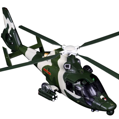 1/48 Scale Diecast Alloy Air Force Z-9 Helicopter Model