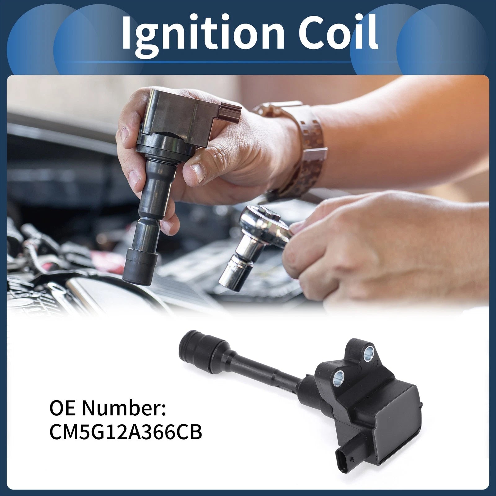 Ignition Coil Pack No.CM5G12A366C for Ford Focus III (2012–2020)