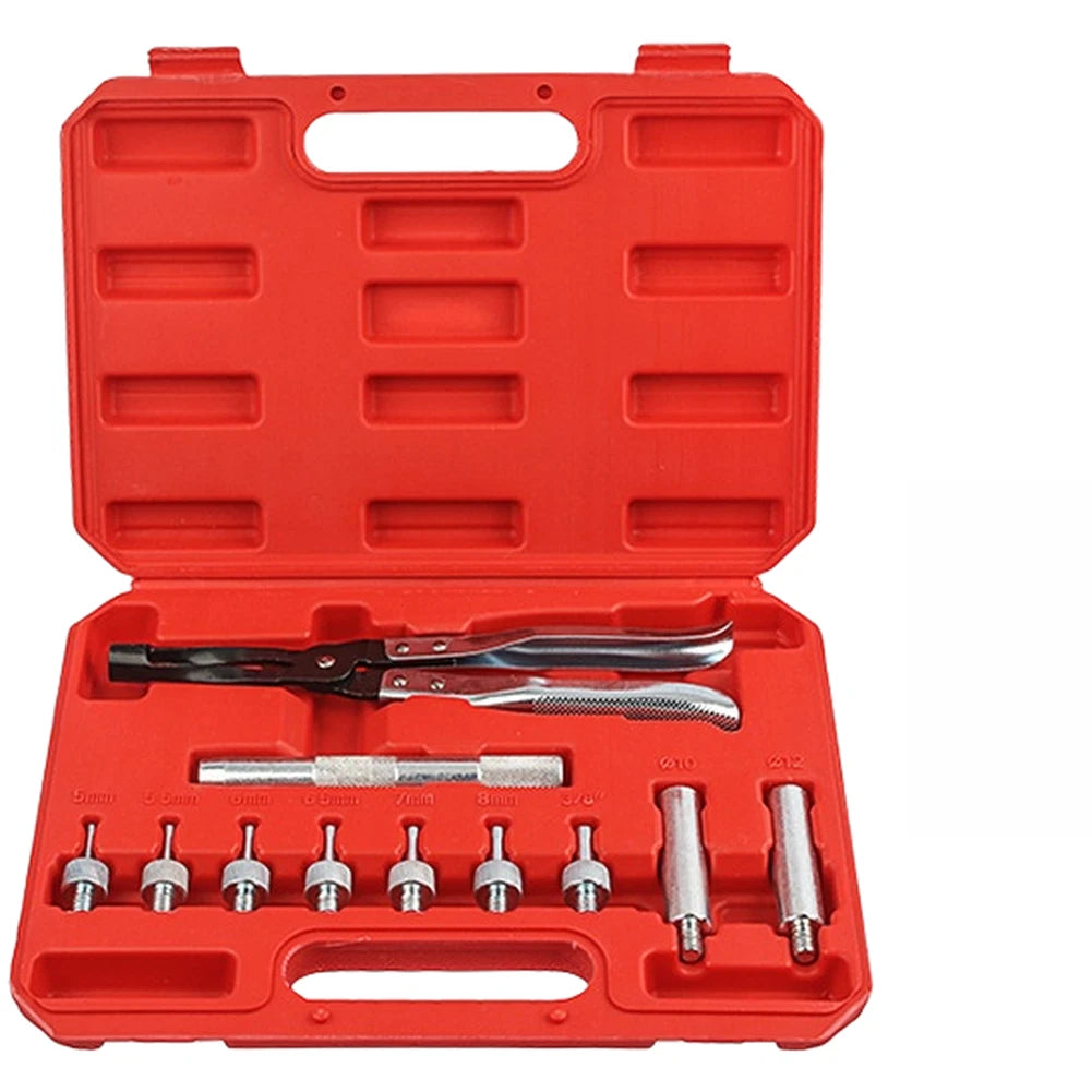 11pc Valve Spring Compressor with 7 Adapters for Auto Shops
