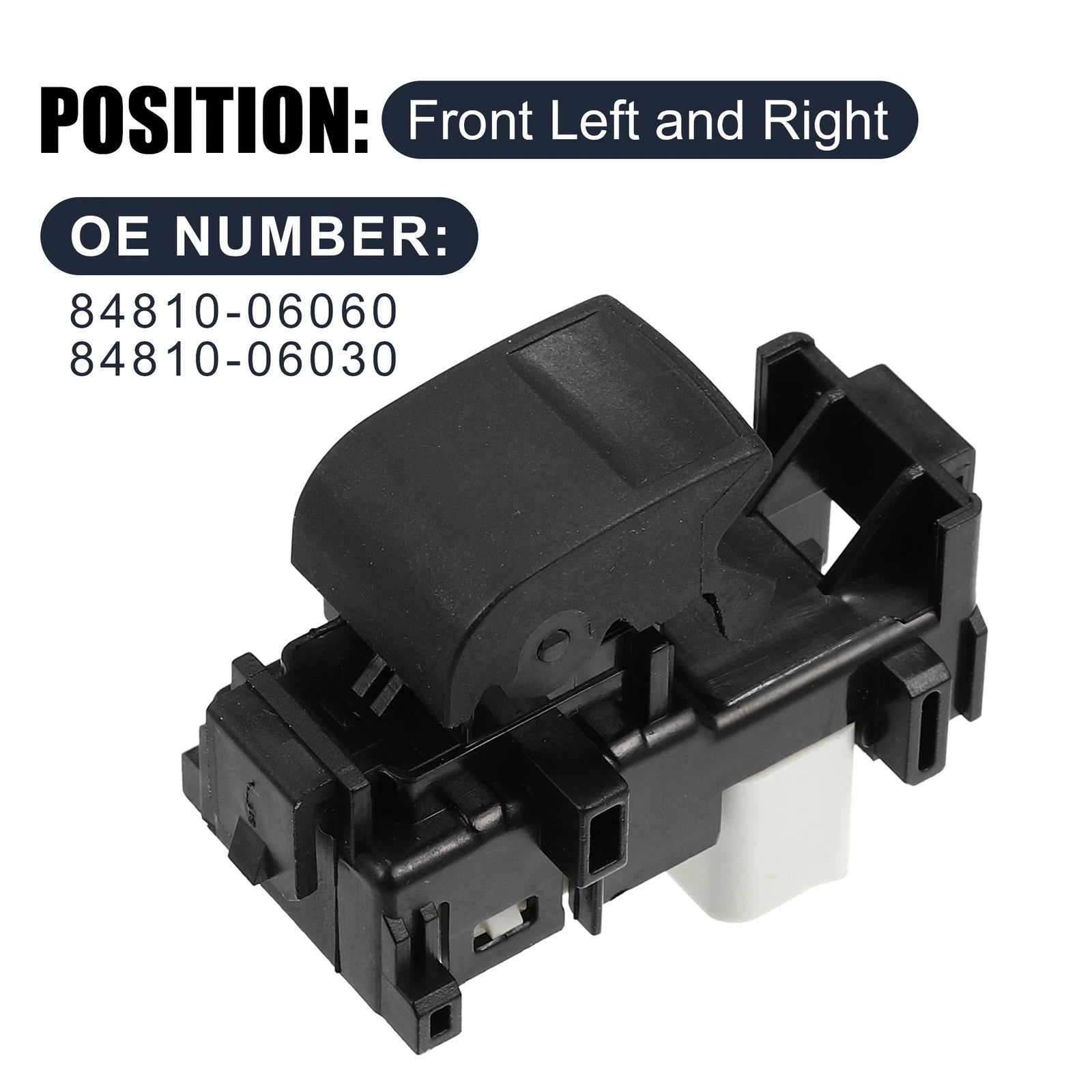 Window Switch Left Right Passenger Side Replacement for Toyota RAV4 Auris (2006–2018)
