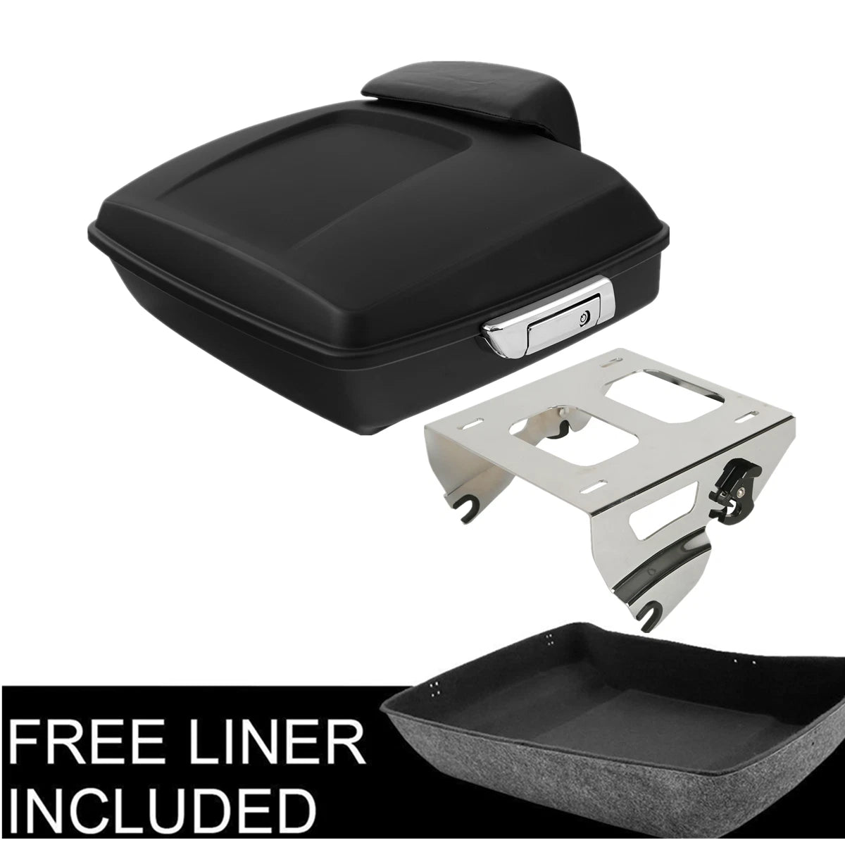 Chopped Trunk Pad for Harley Electra Glide, Street Glide (2014–2023)