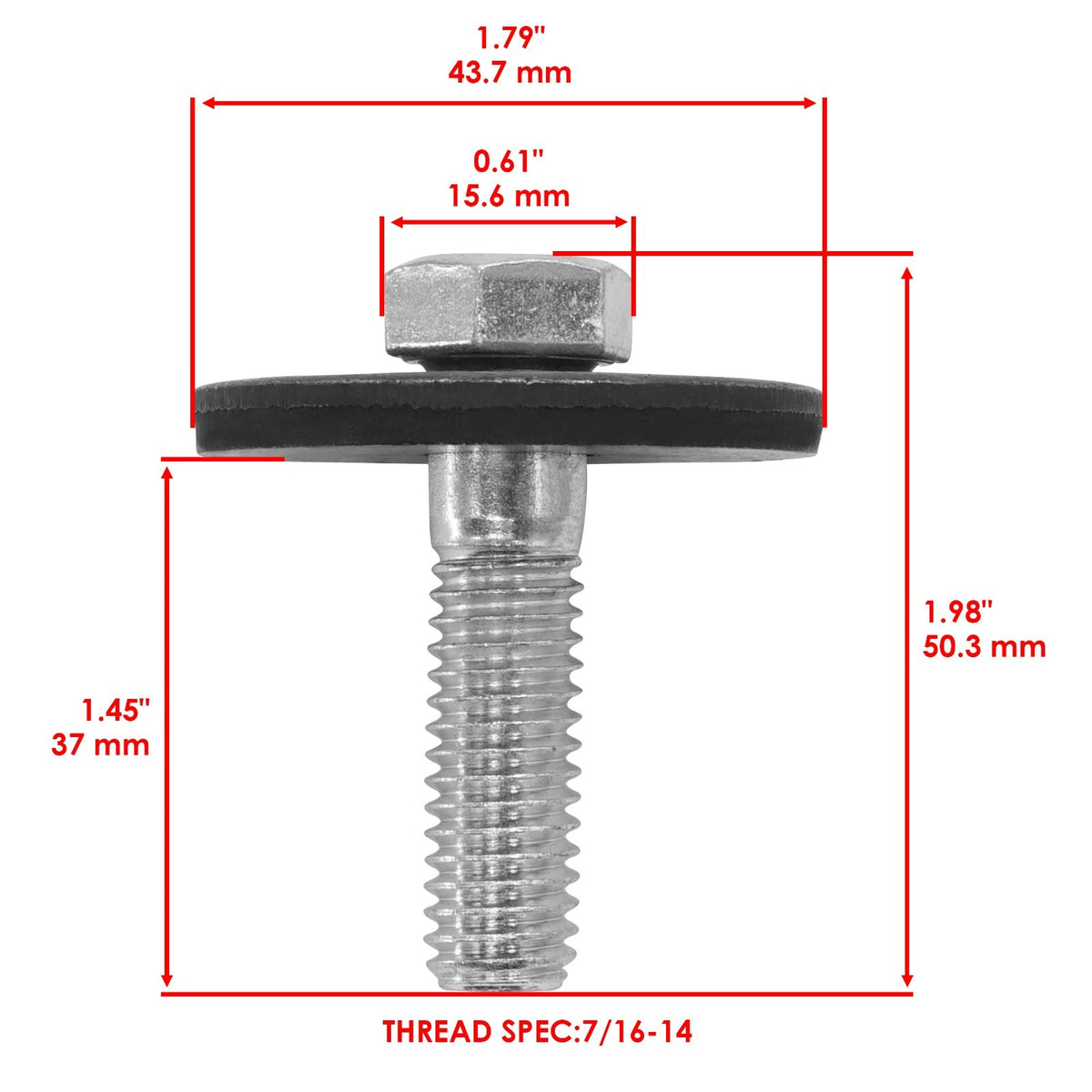 Deck Blade and Bolt Kit for John Deere 38 Inch (2010–2010)