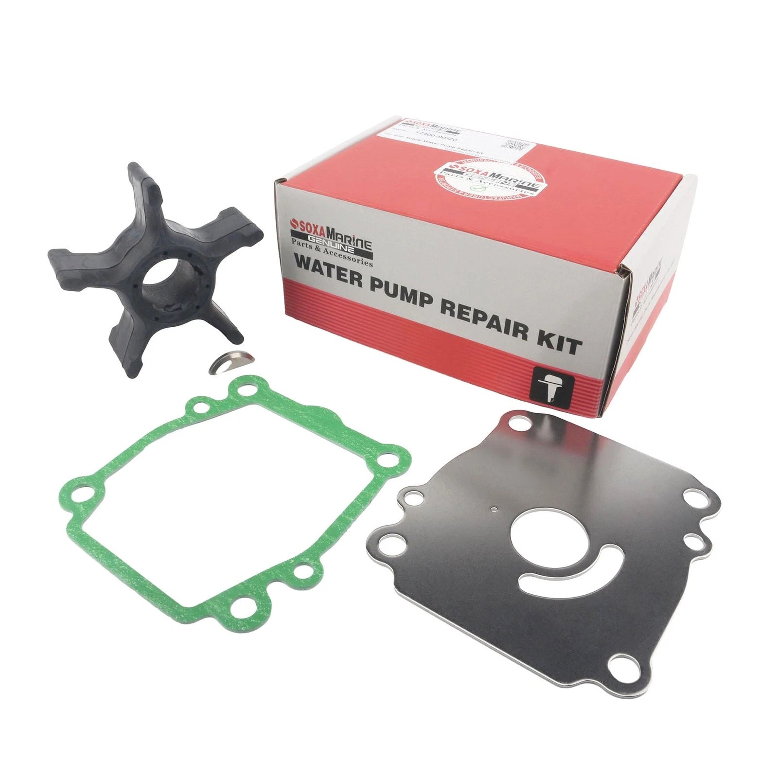 Outboard Water Pump Impeller Repair Kit for Suzuki 90-140 HP (1990–2023)