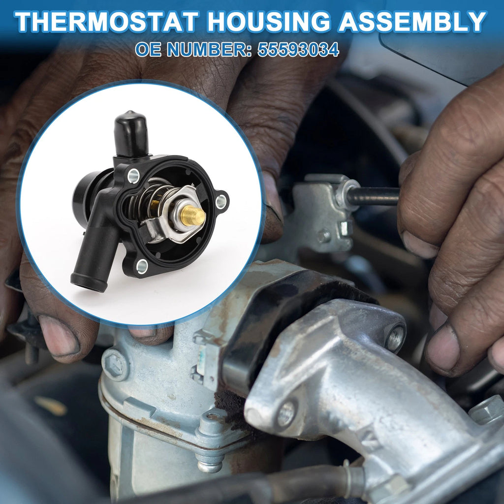 Engine Coolant Thermostat Housing Assembly for Chevrolet Cruze (2011–2016)