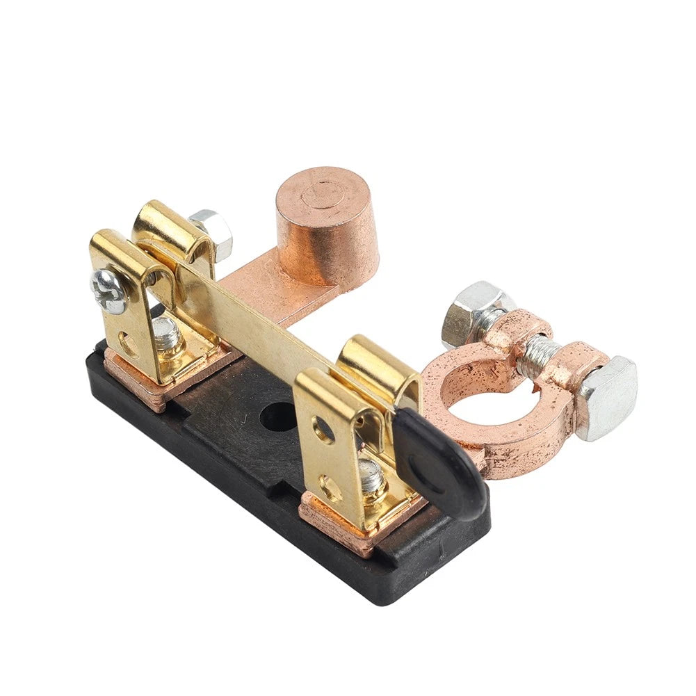 Battery Disconnect Cutoff Switch for Car RV Boat (12-24V)