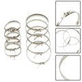 10 PCS Stainless Steel Boot Clamp Set for Axle Joint Applications