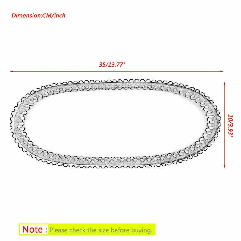 Drive Belt for Yamaha Zuma 125 (2009–2015) 5S9-E7641-00-00
