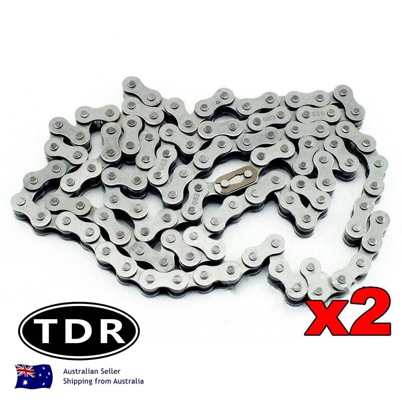 2X 415 Chain for 48cc 66cc 70cc 80cc 2 Stroke Motorized Bicycle