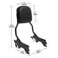Passenger Sissy Bar Backrest Docking Hardware Kit for Harley Softail (2018–2026)